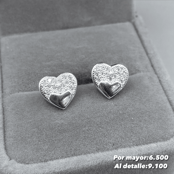 Aro pegado Corazón  1