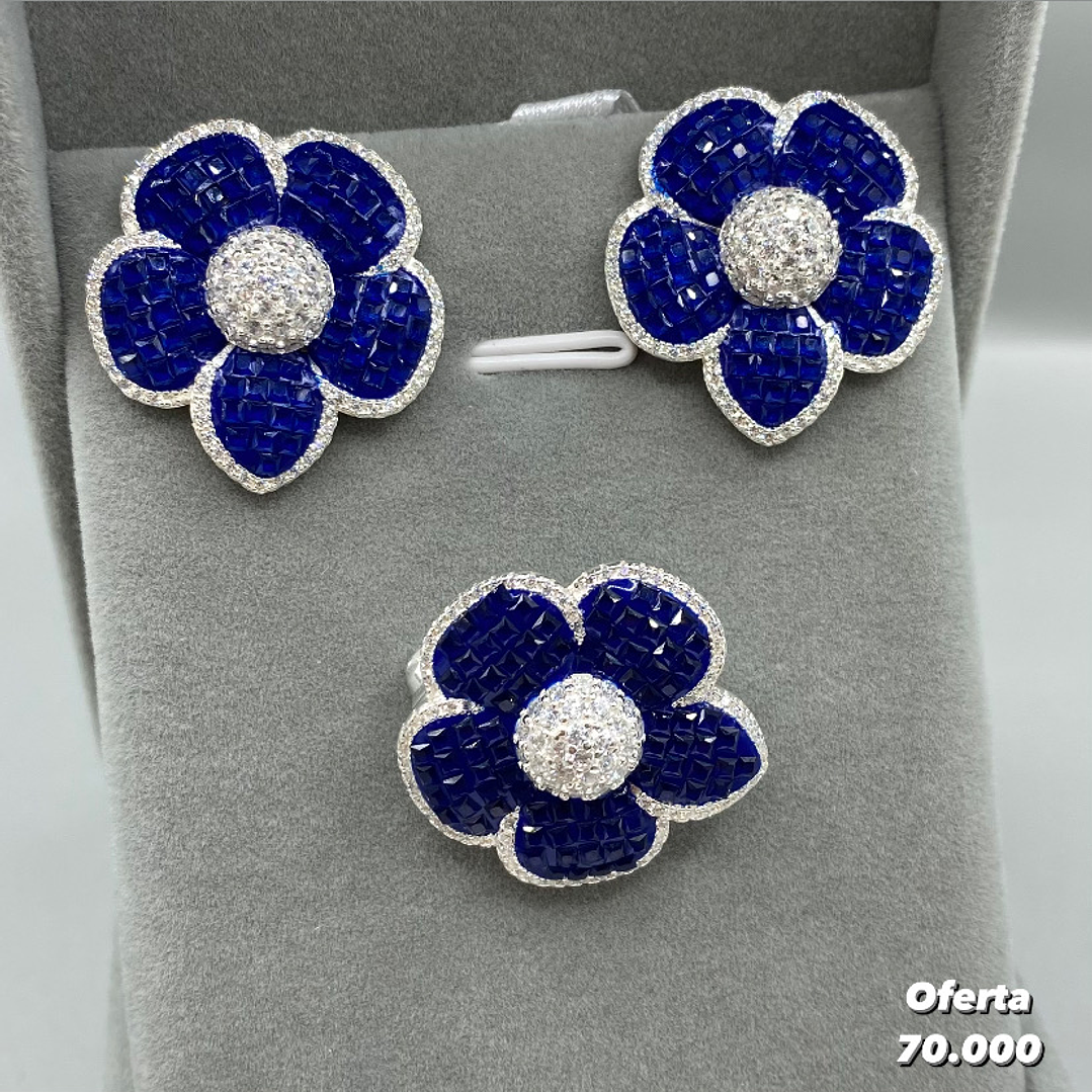 Conjunto Flor Microcircon  1
