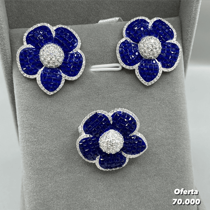Conjunto Flor Microcircon  1