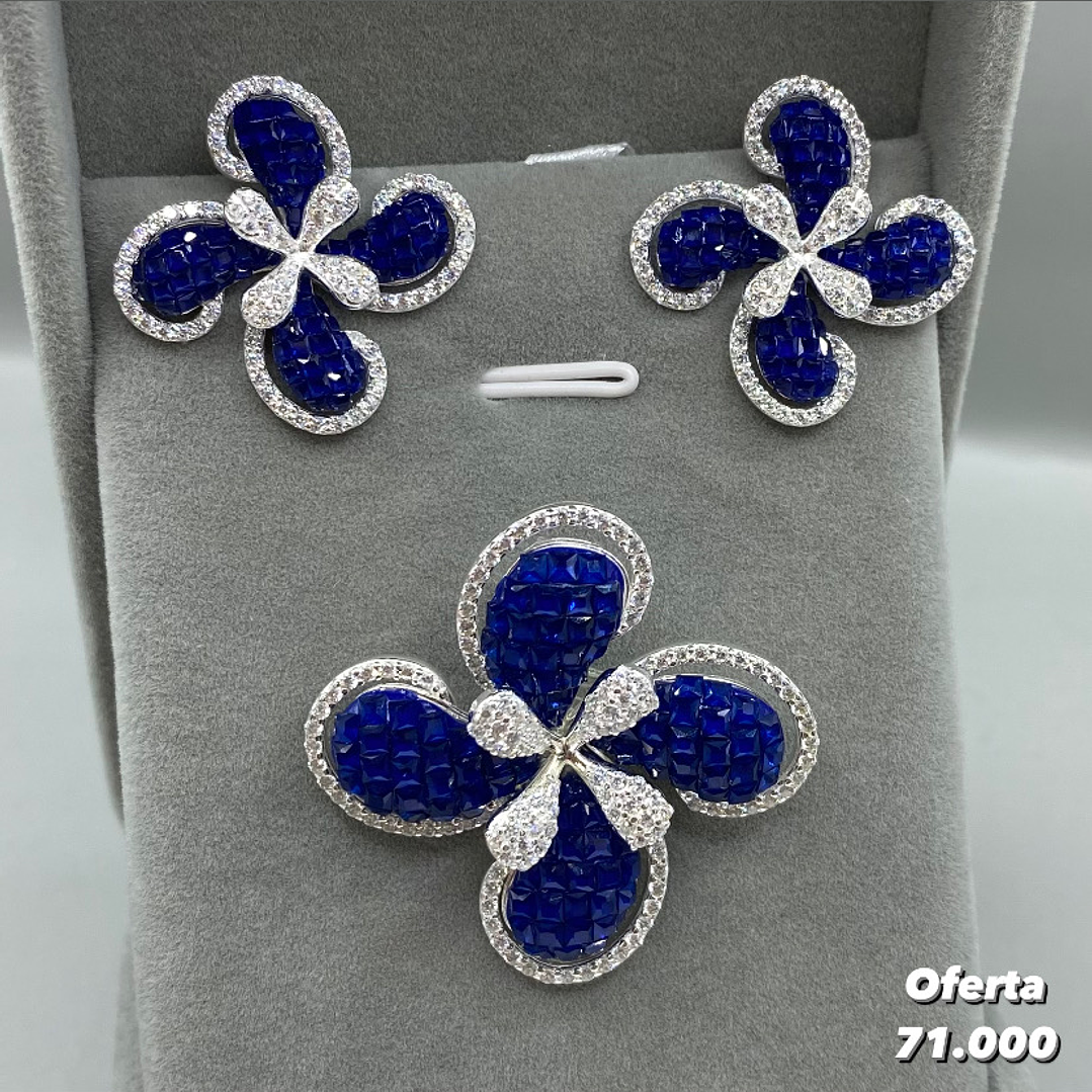 Conjunto Flor Microcircon  1