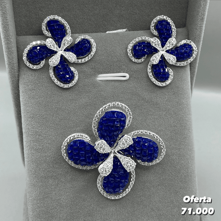 Conjunto Flor Microcircon  1