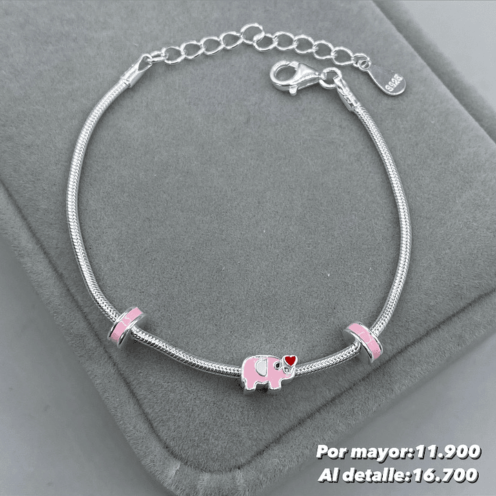Pulsera Niña Elefante 1