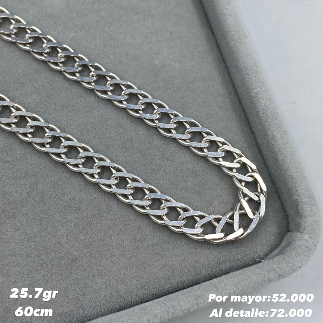 Cadena Doble Grumet 60cm 1
