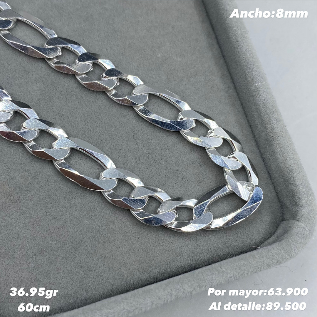 Cadena Cartier 8mm 60cm 1