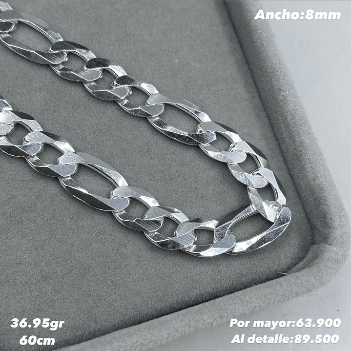 Cadena Cartier 8mm 60cm 1