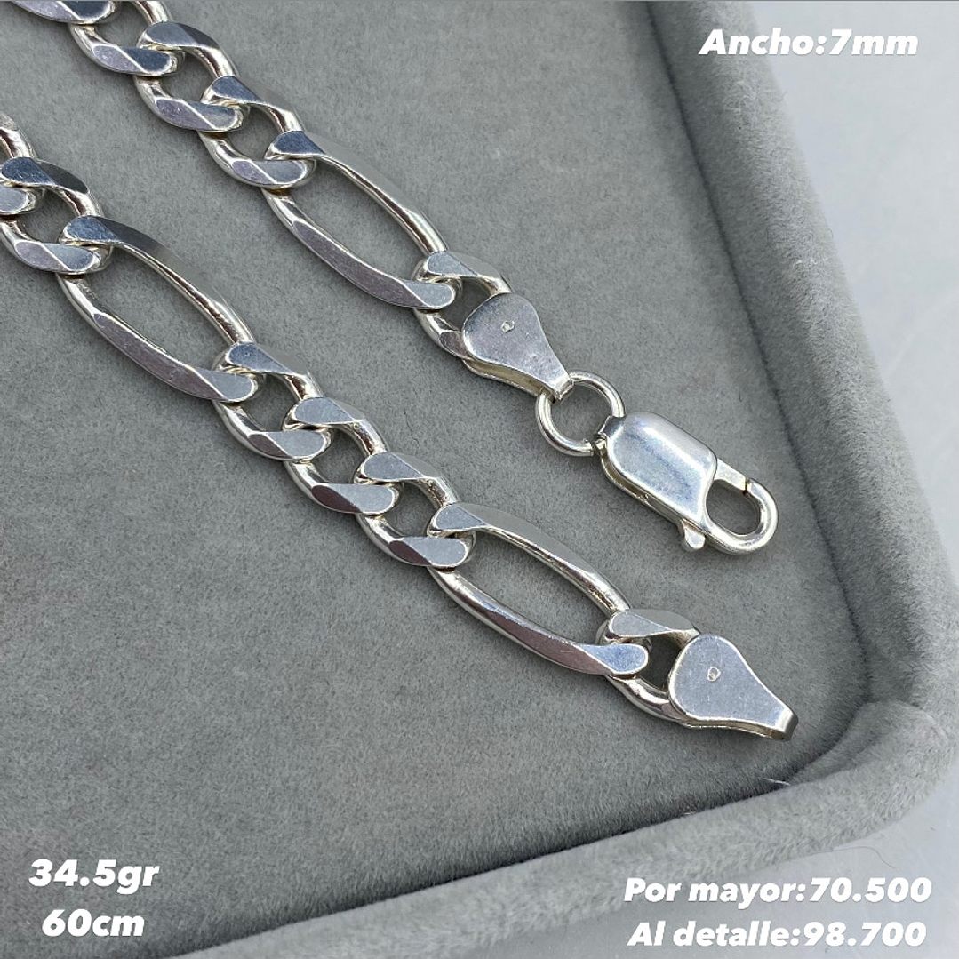 Cadena Cartier 7mm 60cm 1