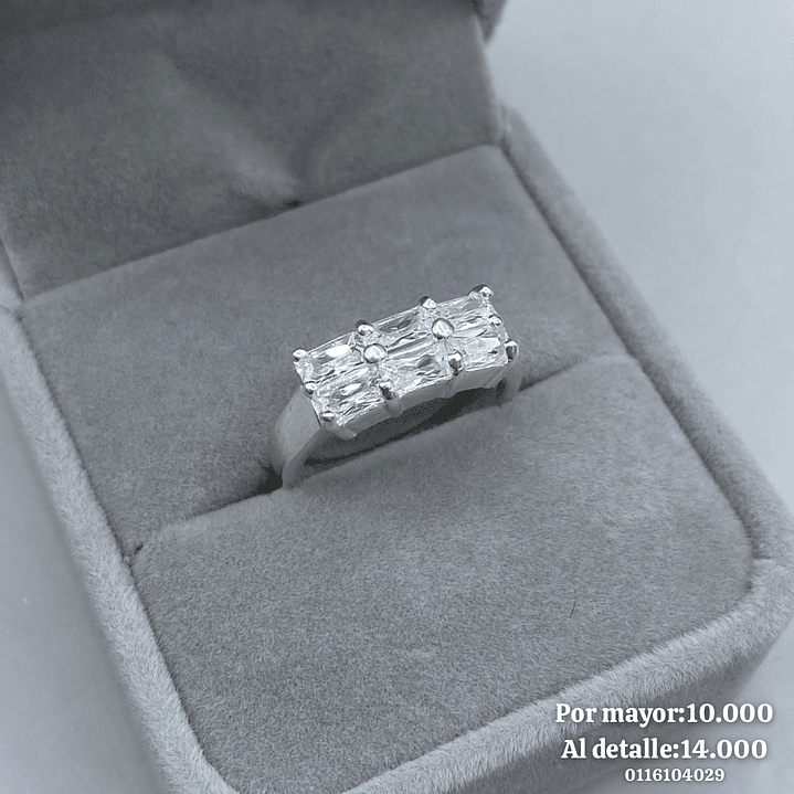 Anillo Medio Cintillo 2