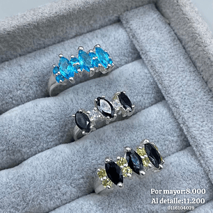 Anillo Medio Cintillo