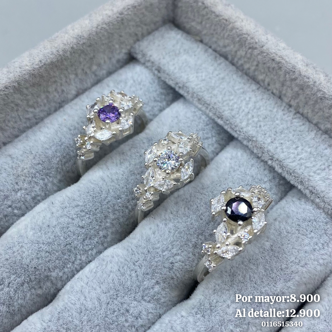 Anillo Medio Cintillo  1