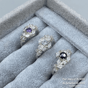 Anillo Medio Cintillo 