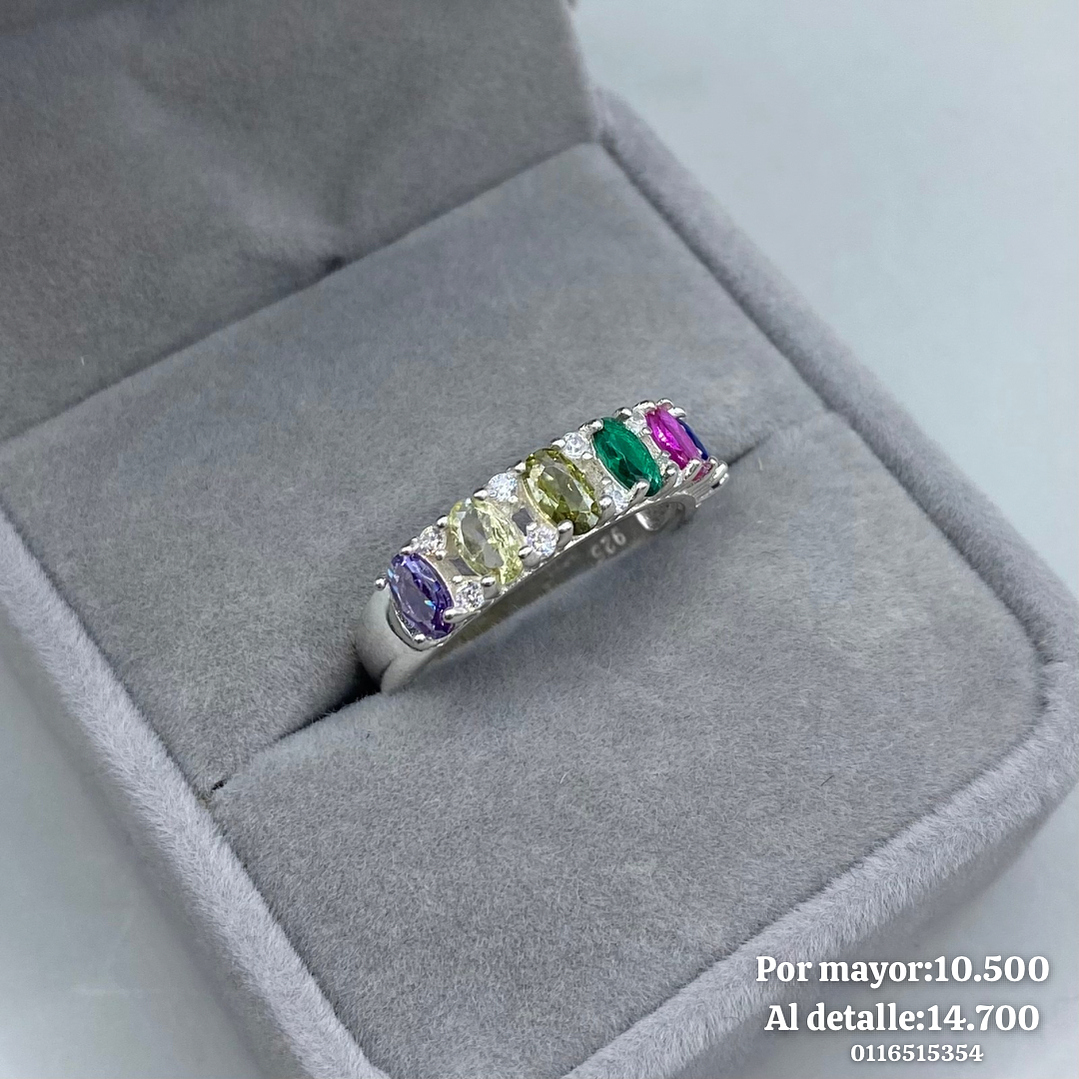 Anillo Multicolor 2