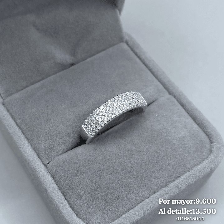 Anillo Medio Cintillo 2