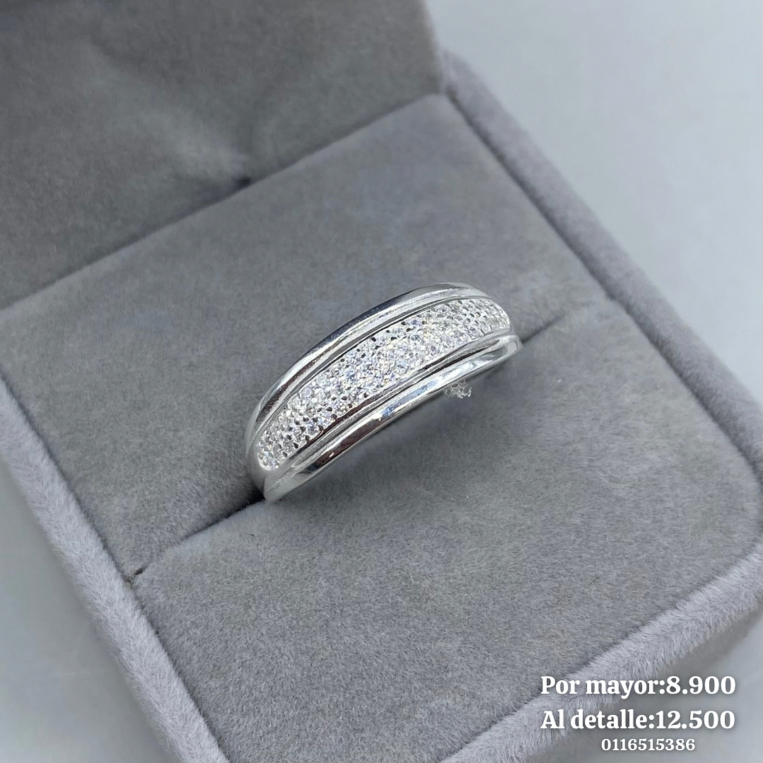 Anillo Medio Cintillo 1