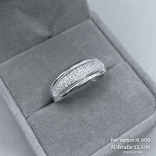 Anillo Medio Cintillo