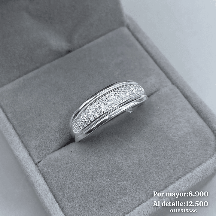 Anillo Medio Cintillo 1