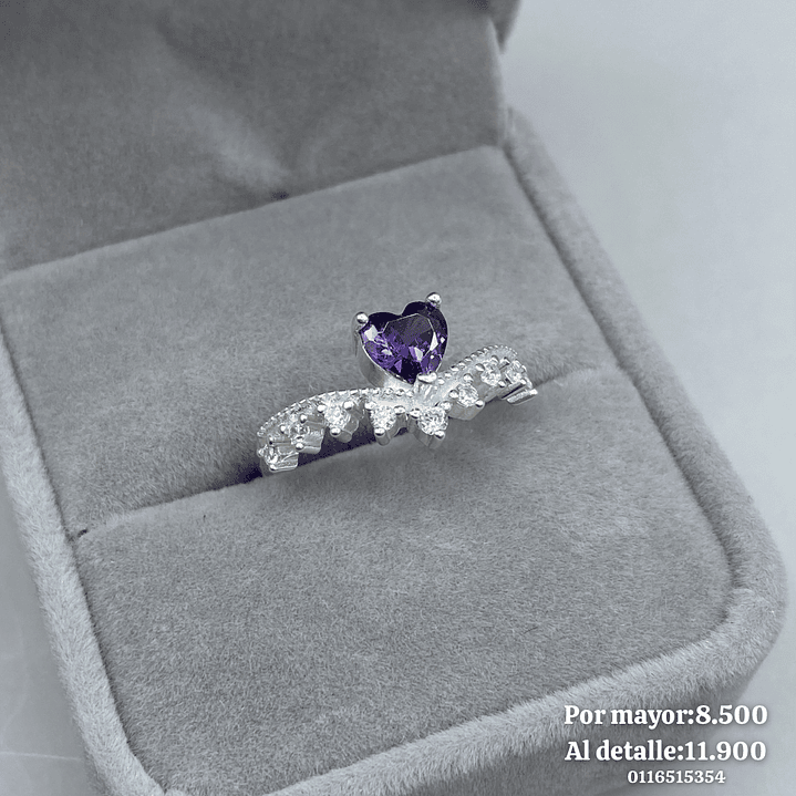 Anillo Corazón  3