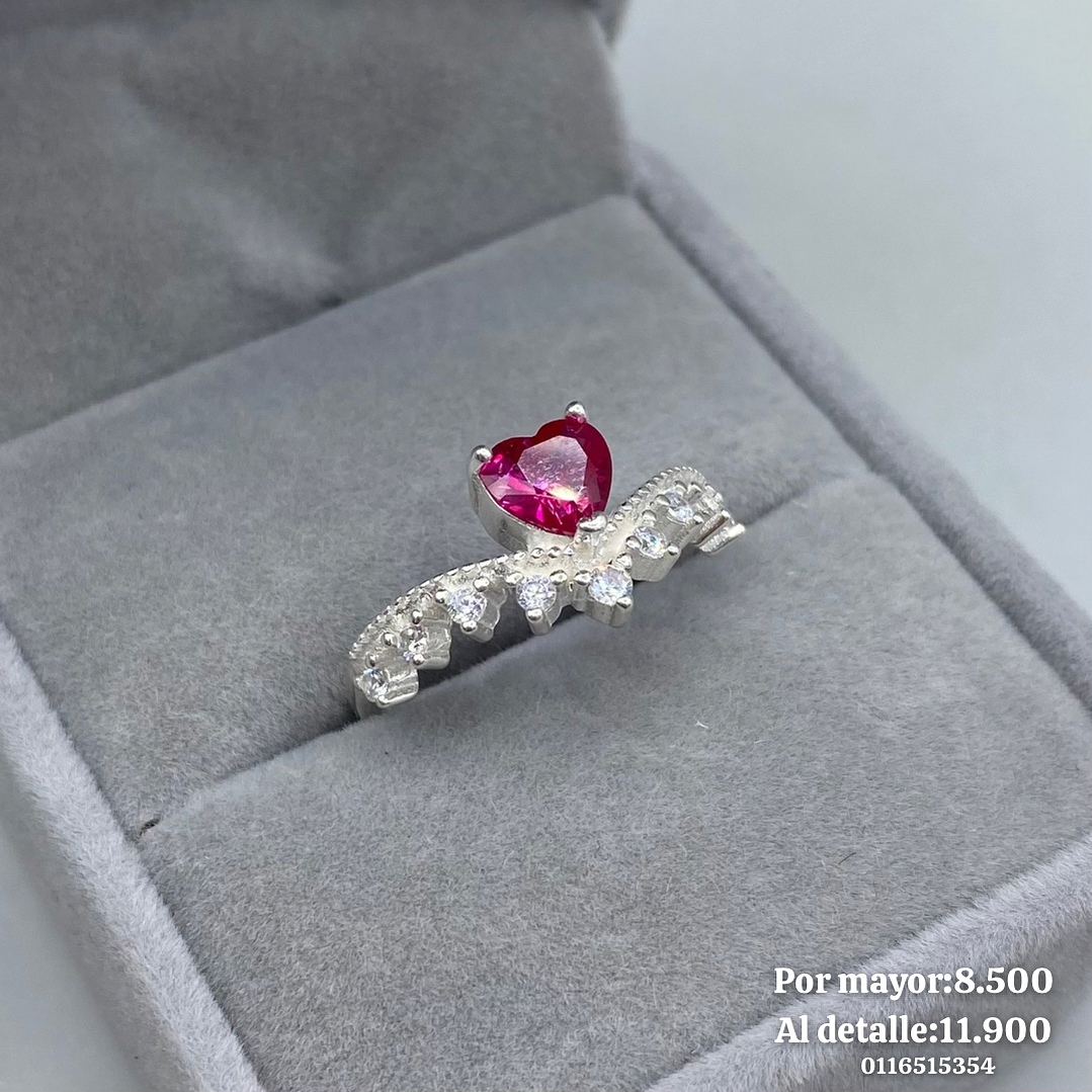 Anillo Corazón  4