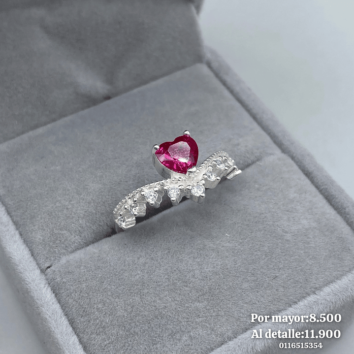 Anillo Corazón  4