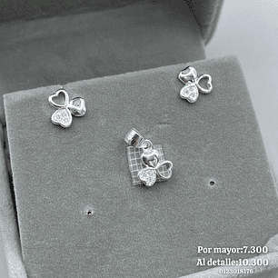 Conjunto Trébol de 3 Hojas