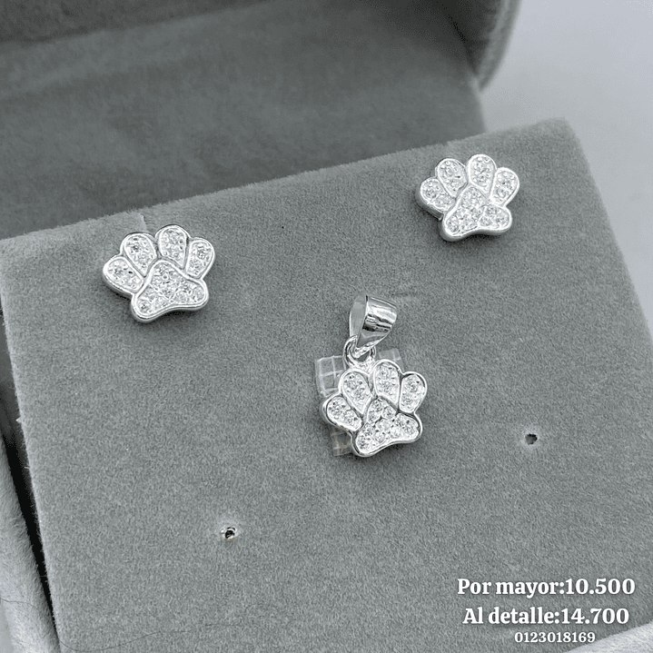 Conjunto Huella de Perro 1