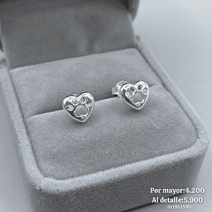 Aro pegado Huella de Perro