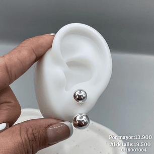 Aro Dúo de Plata 925