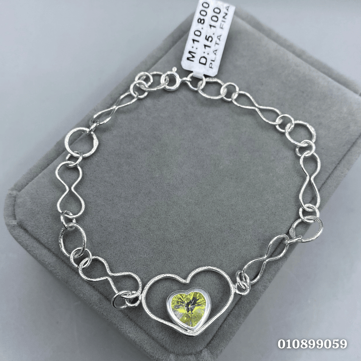 Pulsera Corazón  1