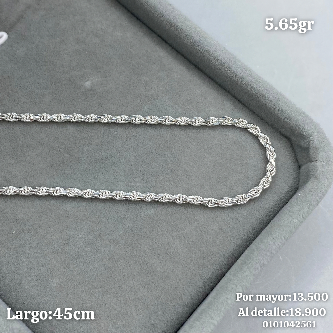 Cadena Turbillon 45cm 1