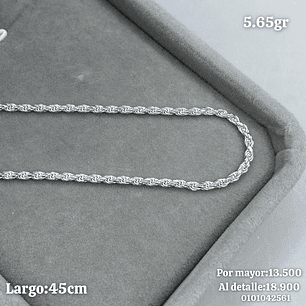 Cadena Turbillon 45cm