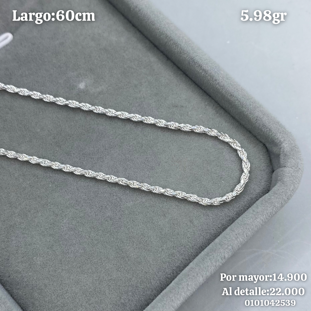 Cadena Turbillon 60cm 1