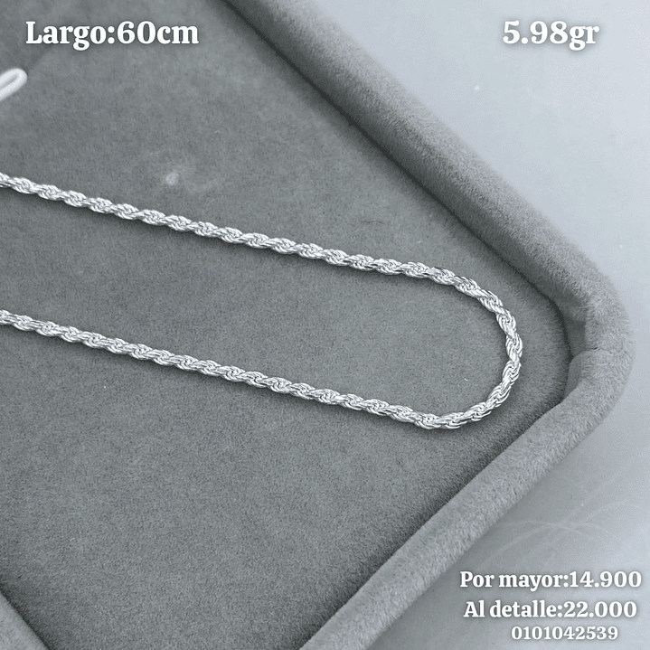 Cadena Turbillon 60cm 1