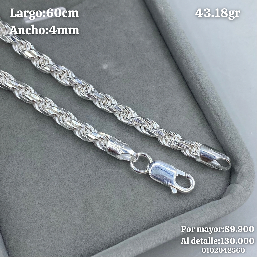 Cadena Turbillon 60cm 1