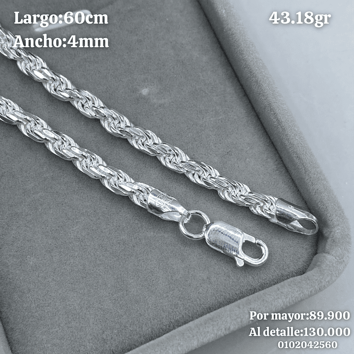 Cadena Turbillon 60cm 1