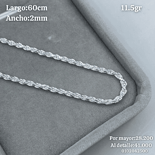 Cadena Turbillon 60cm