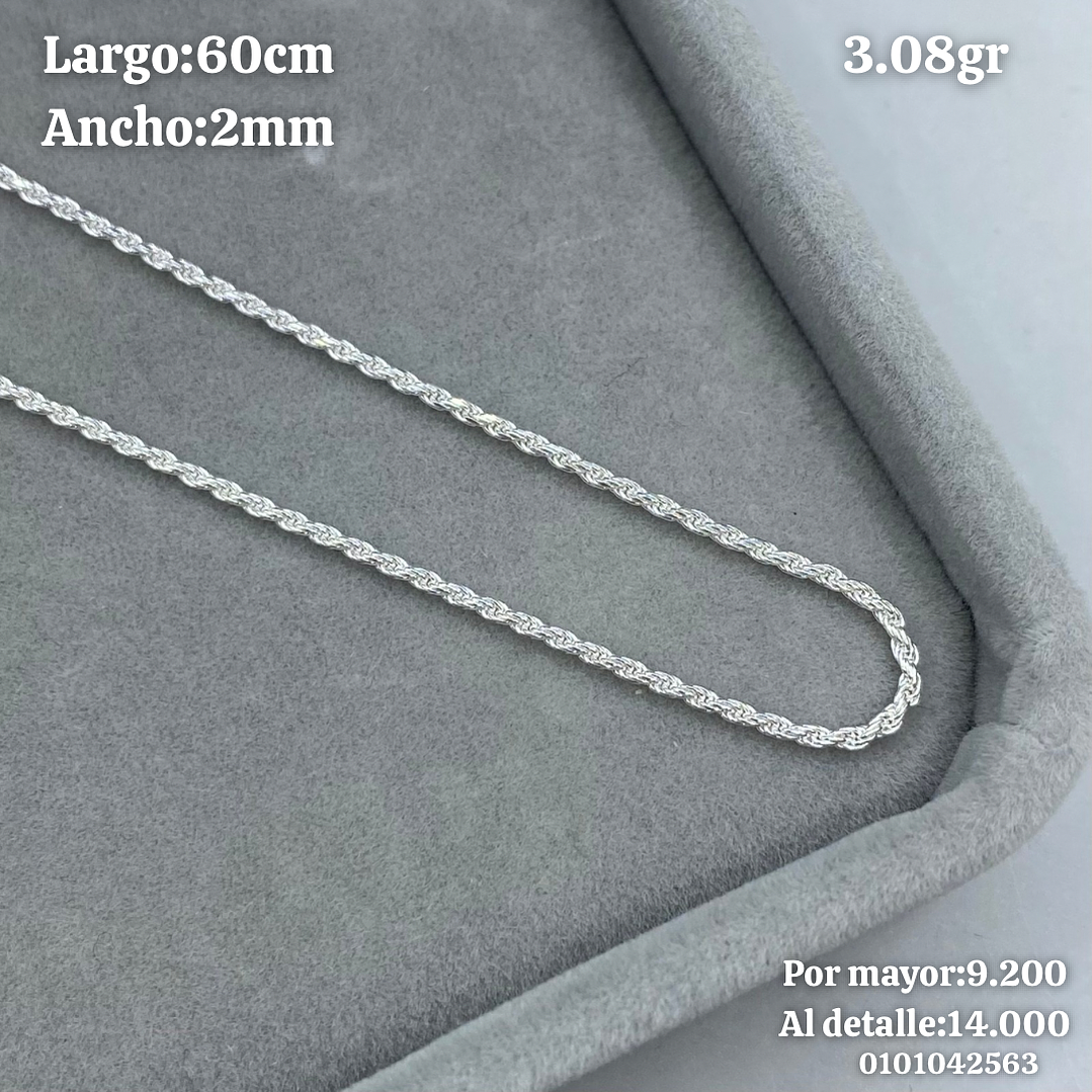 Cadena Turbillon 60cm 1