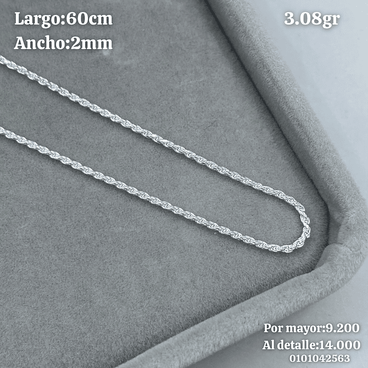 Cadena Turbillon 60cm 1