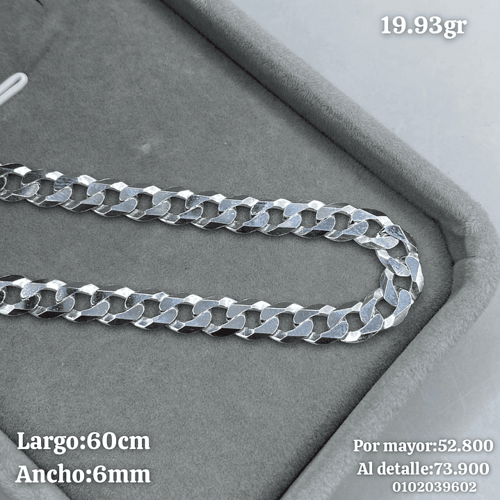 Cadena Grumet 60cm 1