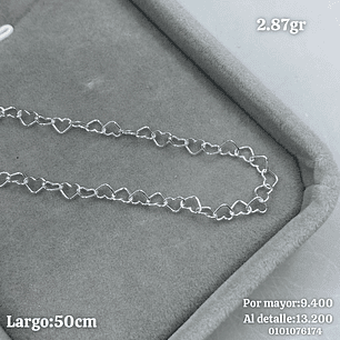 Cadena Corazón 50cm