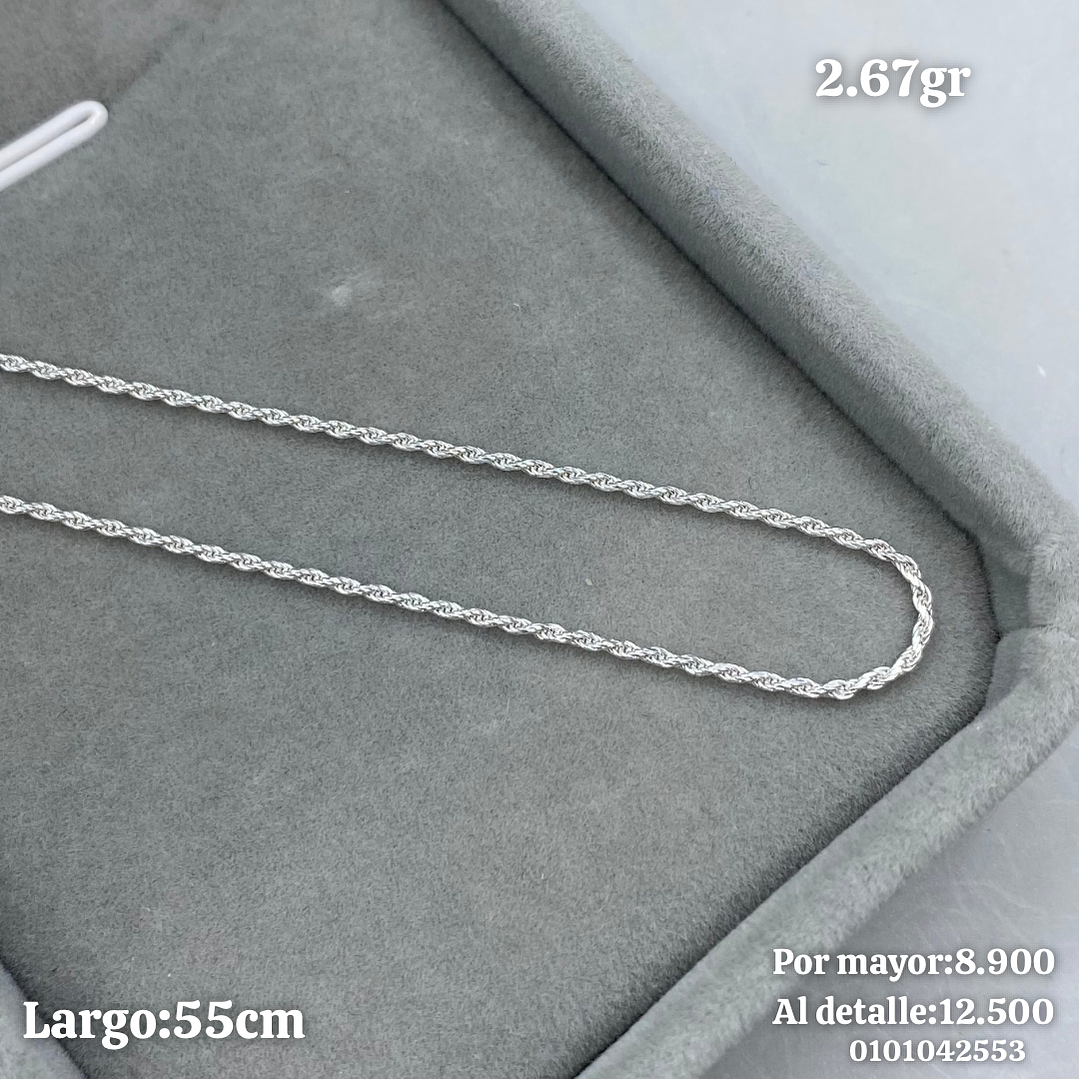 Cadena Turbillon 55cm 1