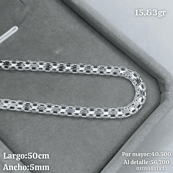Cadena Bismark 50cm 1