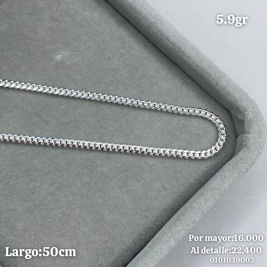 Cadena Cubana 50cm 1