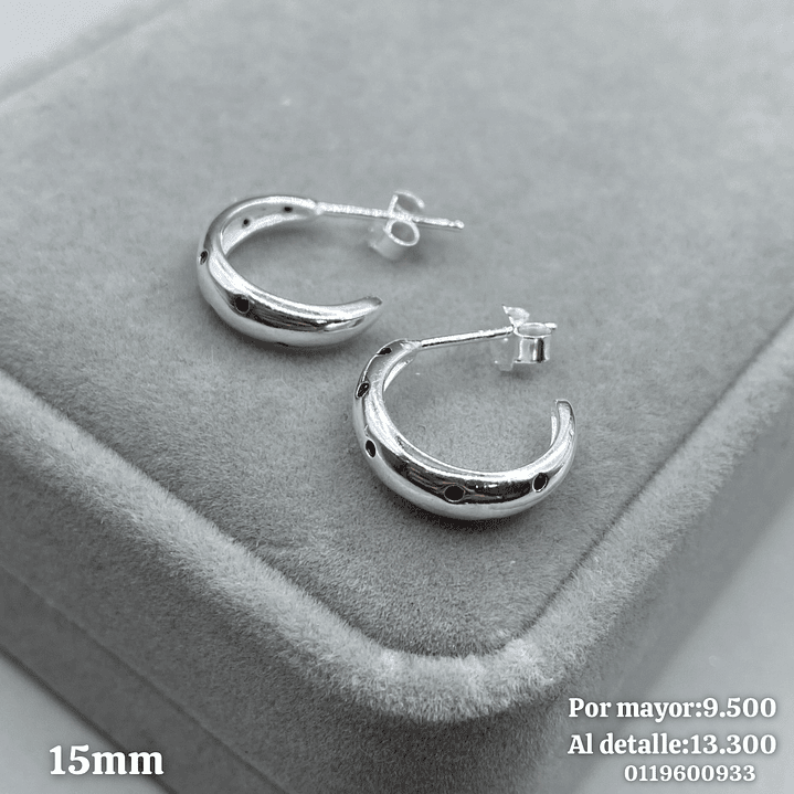 Argolla 15mm Microcircon  1