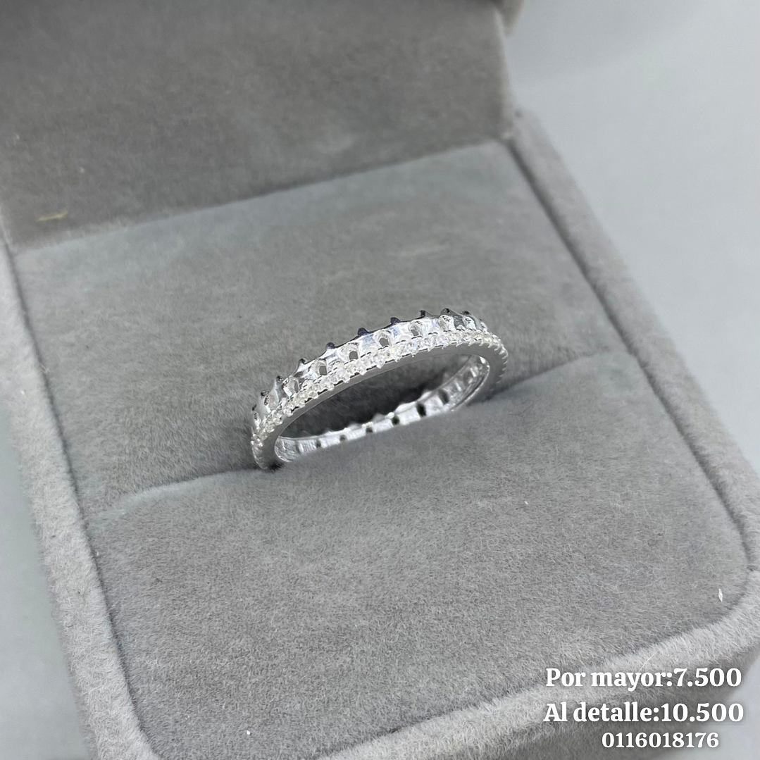 Anillo Cintillo de Estrellas 1