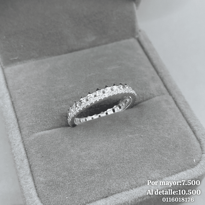 Anillo Cintillo de Estrellas 1