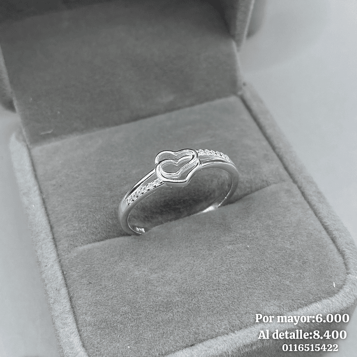 Anillo Corazón  1