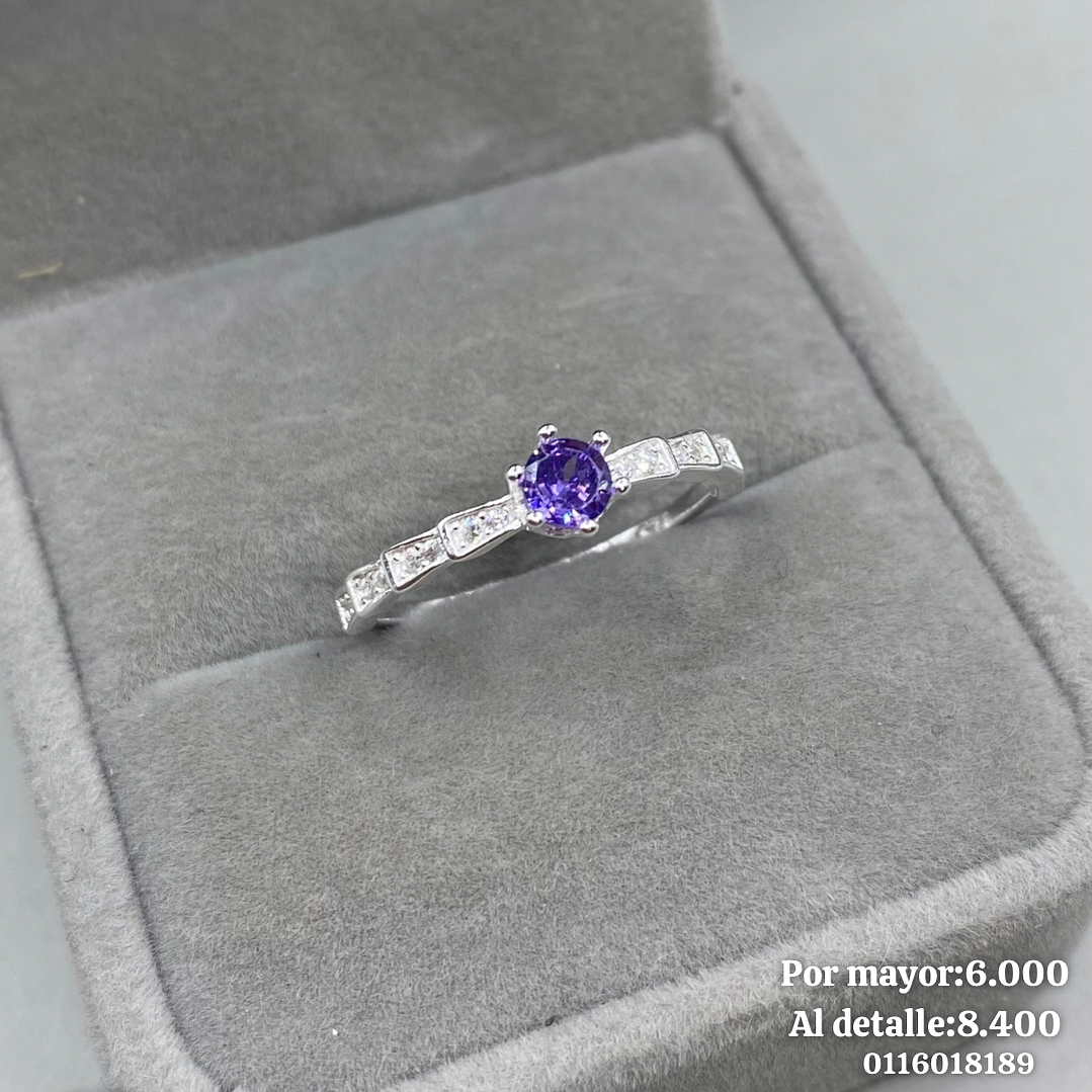 Anillo Solitario  4