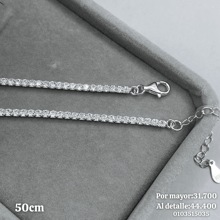 Cadena Tennis 50cm 1