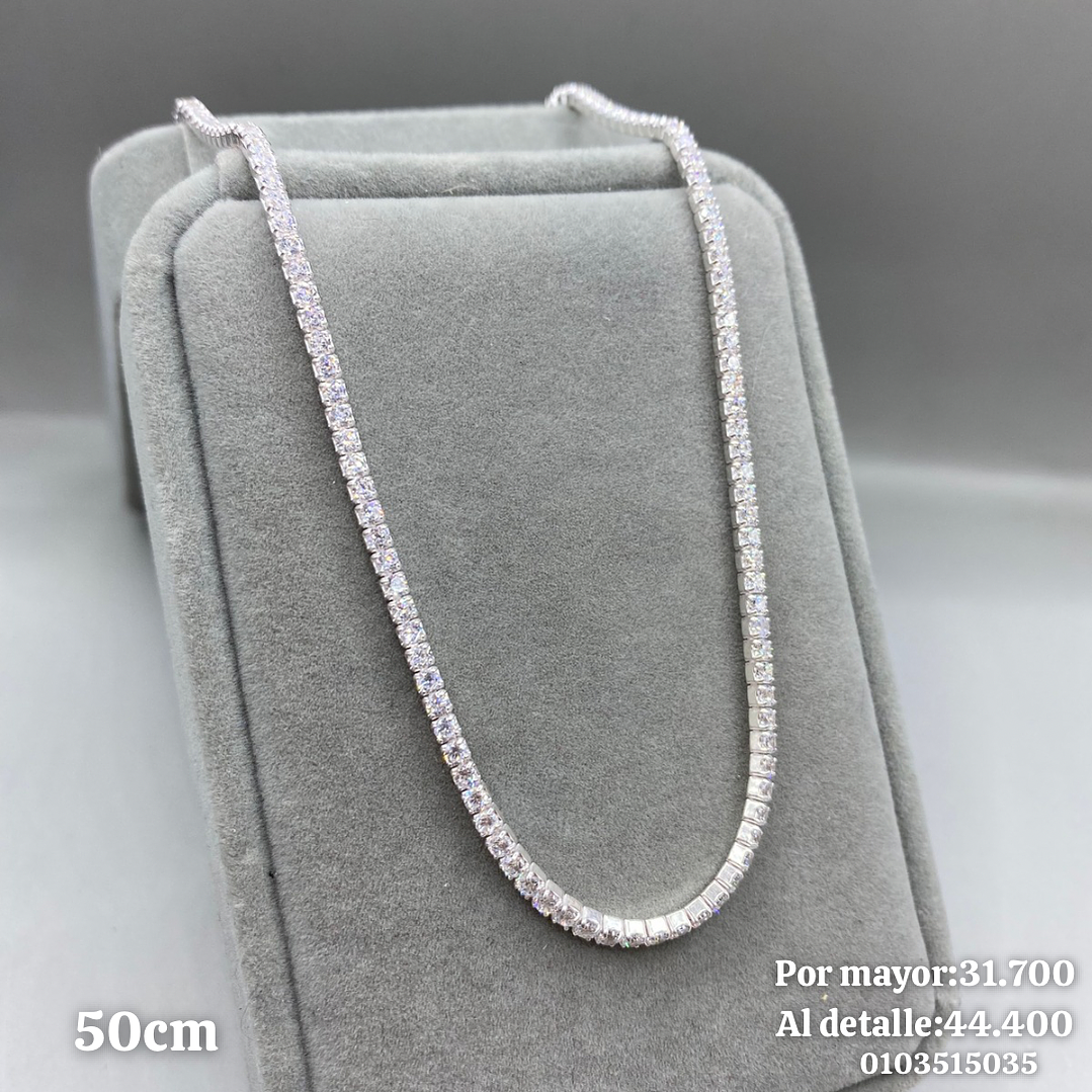 Cadena Tennis 50cm 2