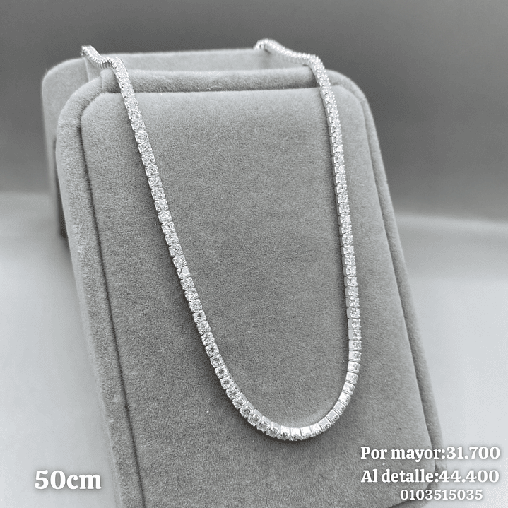 Cadena Tennis 50cm 2