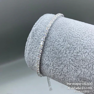 Pulsera Tennis Ajustable